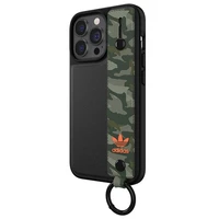 Adidas OR Viedtālruņa apvalks ar siksniņu iPhone 13 Pro /13 6.1" melns-zaļš/melns-zaļš 47111
