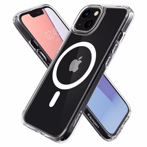 Spigen Ultra Hybrid Mag viedtālruņa apvalks ar MagSafe iPhone 13 - balts