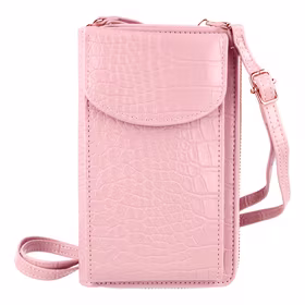 Adīts maciņš telefonam GCW12 rozā