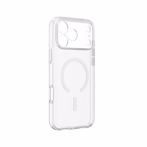 AmazingThing Minimal Mag Lens maciņš modelim iPhone 18 Pro, ar kameras aizsargu un siksniņas stiprinājumu, saderīgs ar MagSafe – krāsa: caurspīdīga