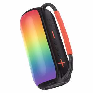 Dudao Y21 bezvadu skaļrunis ar RGB apgaismojumu Bluetooth 5.3 - melns