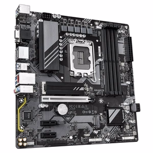 GIGABYTE B760M DS3H GEN5 pamatplate - atbalsta Intel Core 14. paaudzes procesorus, 6+2+1 fāžu digitālais VRM, līdz 5600MHz DDR5, 2xPCIe 4.0 M.2, 2.5GbE LAN, USB 3.2 Gen2