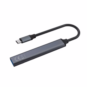 SAVIO AK-71 USB-C sadalītājs - 3 x USB-A 2.0, 1 x USB-A 3.0, 4-in-1, 5 Gbps