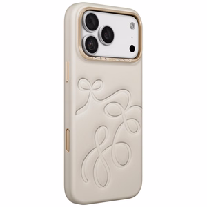 Uniq Coehl Cloude Magnetic Charging vāciņš iPhone 18 Pro Max / 17 Pro Max – bēšs
