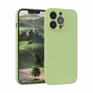 Case Liquid Silicone 1.5mm Apple iPhone 15 Plus mint
