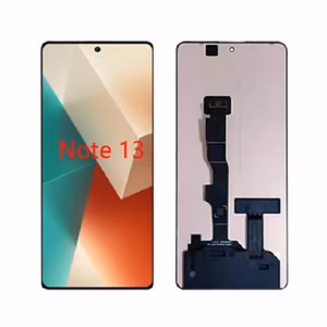 LCD displejs saderīgs ar Xiaomi Redmi Note 13 4G / Note 14 5G / Poco M7 Pro 5G melns HQ