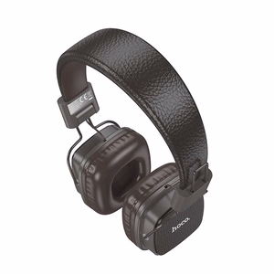 HOCO bezvadu austiņas bluetooth W56 brūnas