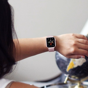 TECH-PROTECT MILANESEBAND APPLE WATCH 4 / 5 / 6 / 7 / 8 / 9 / SE (38 / 40 / 41 MM) СЕРЕБРИСТЫЙ