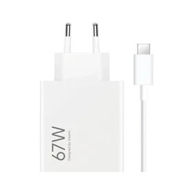 Charger Xiaomi HyperCharge Combo 67W USB-A white BHR9465EU