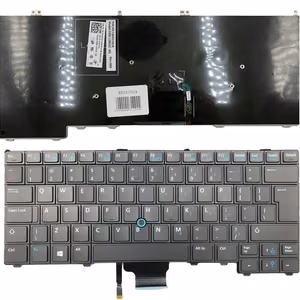 Tastatūra Dell: Latitude E7240, E7440, D4HRW UK