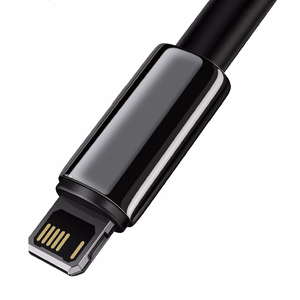Baseus kabelis Tungsten USB - Lightning 2,0m 2,4A melns