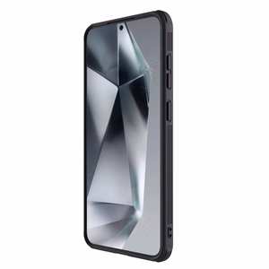 Nillkin CamShield Pro viedtālruņa apvalks Samsung Galaxy S25 ar kameras pārsegu - Melns