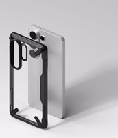 Ringke Fusion X Maciņš for Samsung Galaxy S26 Ultra - Clear melns