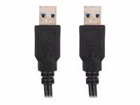 Lanberg USB-A kabelis 3.0 1.8m melns