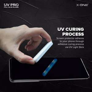 UV PRO Rūdītais stikls X-ONE - Samsung Galaxy Note 9 (apvalka draudzīgs)
