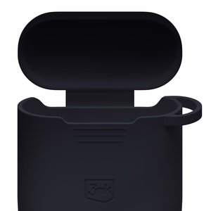 3mk Silicone AirPods Case for Apple AirPods 2 - Black