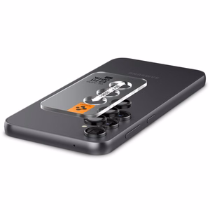 Spigen Glas.tR EZ Fit Optik aizsargstikls kamerai Samsung Galaxy S23 FE - melns, 2 gab.
