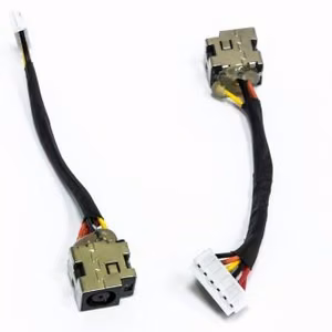 Power jack with cable, HP Compaq CQ50, CQ60, G50, G60