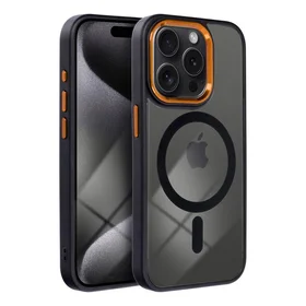 COLOR EDGE MAG COVER viedtālruņa apvalks saderīgs ar Magnētisko MagSafe Samsung S26 Edge melns zelta