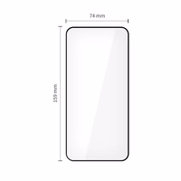 Tech-Protect Glass Fit+ 2 gabalu rūdītā stikla aizsargstikls Xiaomi 15T / 15T Pro - melns