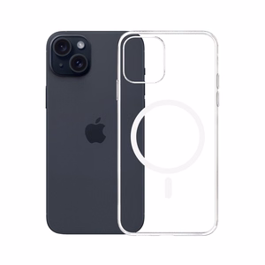 3mk Caurspīdīgs Magnētiskais apvalks Apple iPhone 15 - caurspīdīgs