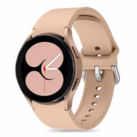 Tech-Protect silikona siksniņa Samsung Galaxy Watch 4 / 5 / 5 Pro / 6 / 7 / FE - bēša