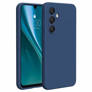 Etteri Silikona maciņš for Samsung Galaxy A36 5G tumši zils