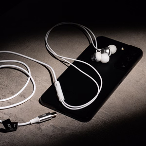 Forever vadu austiņas EP-02 USB-C baltas