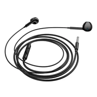 Borofone austiņas BM100 Fuente ar mikrofonu melnas