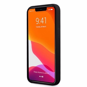 Mercedes Silikona Līnija Magnētiskais apvalks iPhone 13 Pro / iPhone 13 - melns