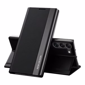 Sleep Case Pro чехол для Samsung Galaxy S23+ с флип-подставкой чёрный