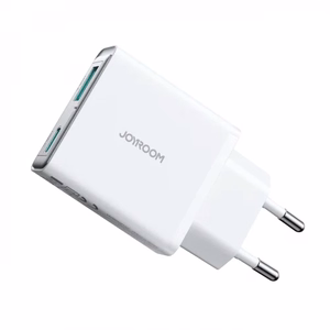 Joyroom tīkla lādētājs JR-TCF14 (A+C) Super Slim 20W (balts)