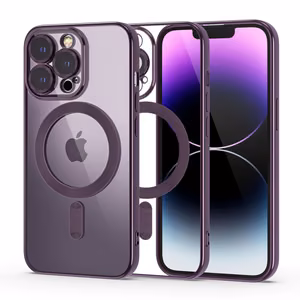 Tech-Protect MagShine Line MagSafe iPhone 14 Pro apvalks - violeta