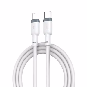 USB kabelis XO (NB208B) USB-C uz USB-C (60W) 1m balts
