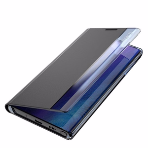 New Sleep Case viedtālruņa apvalks ar statīva funkciju Samsung Galaxy A73 melns