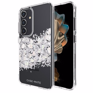 Case-Mate Karat vāciņš ar perlamutra rotājumu ierīcei Samsung Galaxy S24, “A Touch of Pearl” krāsā