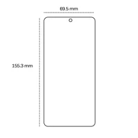 Rūdīts stikls 2,5D Oppo Reno 11F 5G (Global)