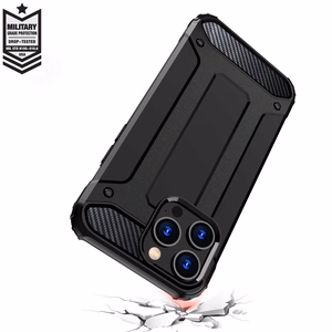 iPhone 15 Pro Hybrid Armor viedtālruņa apvalks - zils