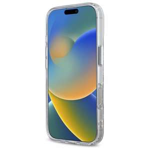 IML Monogram Karl & Choupette Head MagSafe viedtālruņa apvalks iPhone 16 Pro - caurspīdīgs