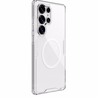 Nillkin Nature TPU Pro Magnētiskais viedtālruņa apvalks ar MagSafe Samsung Galaxy S25 Ultra - Balts
