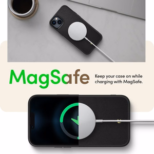 Spigen Cyrill Kajuk Mag viedtālruņa apvalks ar MagSafe iPhone 14 Plus - melns