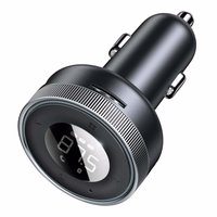 Baseus FM raidītājs Enjoy Bluetooth MP3 automašīnas lādētājs melns