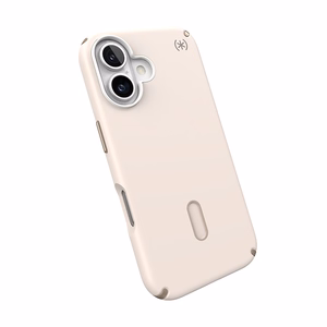 Speck Presidio2 Pro vāciņš ar MagSafe un ClickLock iPhone 16 tālrunim, Bleached Bone/Heirloom Gold