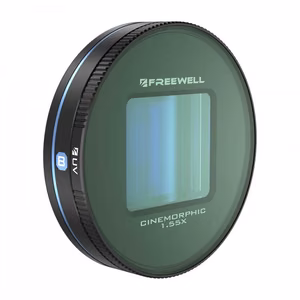 Синий анаморфный объектив 1.55x Freewell Galaxy и Sherp