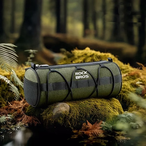 Rockbros 30110049001 velosipēda stūres soma 2 l - zaļa