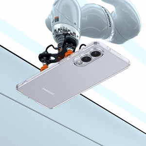 Spigen Liquid Crystal viedtālruņa apvalks Samsung Galaxy S25 Edge - daļēji caurspīdīgs