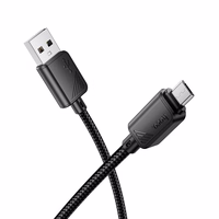 Kabelis USB A uz Micro USB Hoco 2,4A 1 m X113 melns