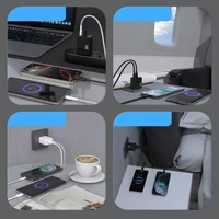 Dudao A27 Max 35W GaN sienas lādētājs - melns