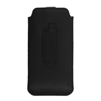 HIT viedtālruņa maksts (izmērs XL) Iphone 15/15 Pro/Iphone 16/16 Pro/Samsung S24/S24 Plus/S25/S25 Plus/A53/A55 5G dizains 1 melns