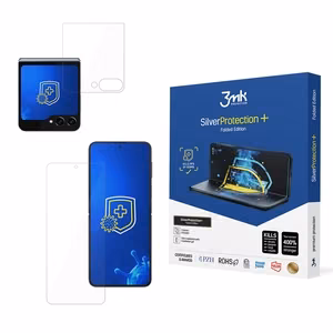 Antibakteriāla aizsargplēve 3mk SilverProtection+ Folded Edition Samsung Galaxy Z Flip 6